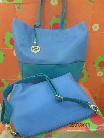 Bolso Azul Neon viene 2x1 (Dos Bolsos por el precio de uno)